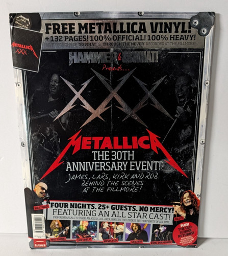 Metallica 30th Ann. Event Fan Package With Record SEALED