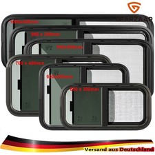 Caravan Seitenfenster getönt Schiebefenster Wohnwagenfenster Insektenschutz NEU