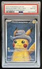 2023 Pokemon SV Black Star Promos Pikachu Grey Felt Hat Van Gogh #085 PSA 8