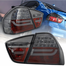 LED Lightbar R�ckleuchten Set smoke f�r BMW E90 03.2005-08.2008