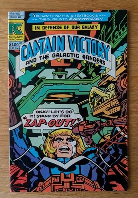 Captain Victory #8- Pacific Comics - 1982- Vgc/fn- Bagged & Boarded