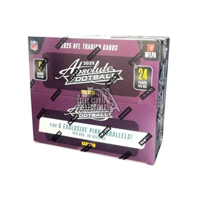 2025 Panini Absolute Football 24-Pack Retail Box