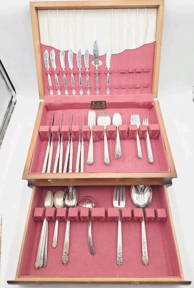 National Silver Co. Post - 1940 Flatware-Set Antique US Silver