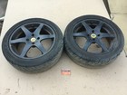 Lotus Elise S2 Pair Front 6 Spoke 55 16 Alloy Wheels With Yokohama Advan Tyres