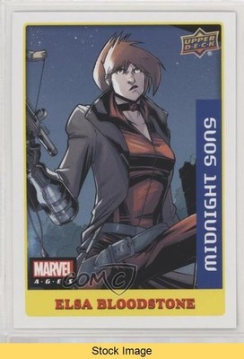 2020 Upper Deck Marvel Ages Premium Parallel Elsa Bloodstone #65 READ 4et