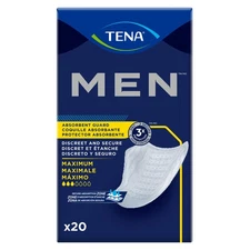TENA Men Bladder Control Incontinence Pad, Maximum, 8'' Length -  240ct
