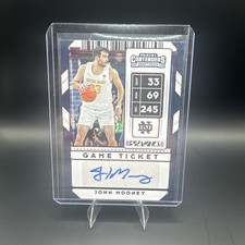 2020 CONTENDERS DRAFT PICKS JOHN MOONEY RED FOIL GAME TICKET AUTO RC #33 ND