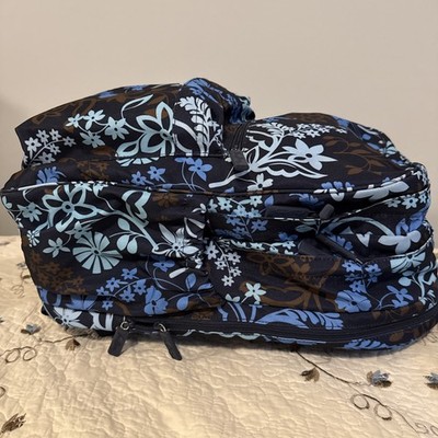 Vintage Large Vera Bradley Backpack / Laptop Java Flora  display picture 3