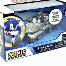 Shadow Sonic The Hedgehog Pull Back Racer Special Edition NIB Iridescent