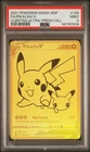 2021 POKEMON SWSH BLACK STAR PROMO #145 FULL ART/PIKACHU V PSA 9