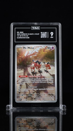 Mr. Mime graded TAG 9 for sale on eBay