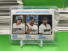 Volpe, Marte, Luciano - 2022 Topps Heritage - Prospect Shortstops #185