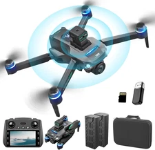 Drones with Camera for Adults 4K,Remote Contorl with Large Screen,Fpv Drone with