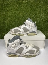 Air Jordan 6 Cool Grey Retro Size 7y GS White Sneakers 2022 384665-100