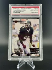 2000 College Edge Graded (Uncirculated) Plaxico Burress RC #108 GEM MINT PSA 10