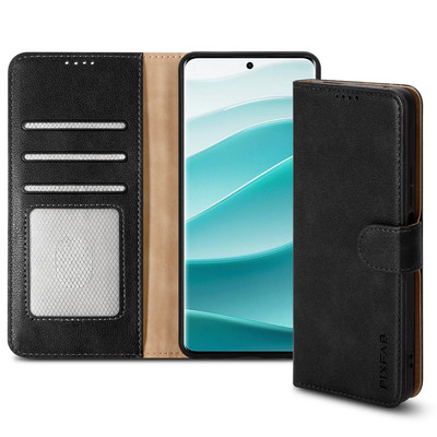 Hülle für Xiaomi Redmi Note 14 Pro+ Plus 4G 5G X7 Leder Wallet Flip Handy Cover