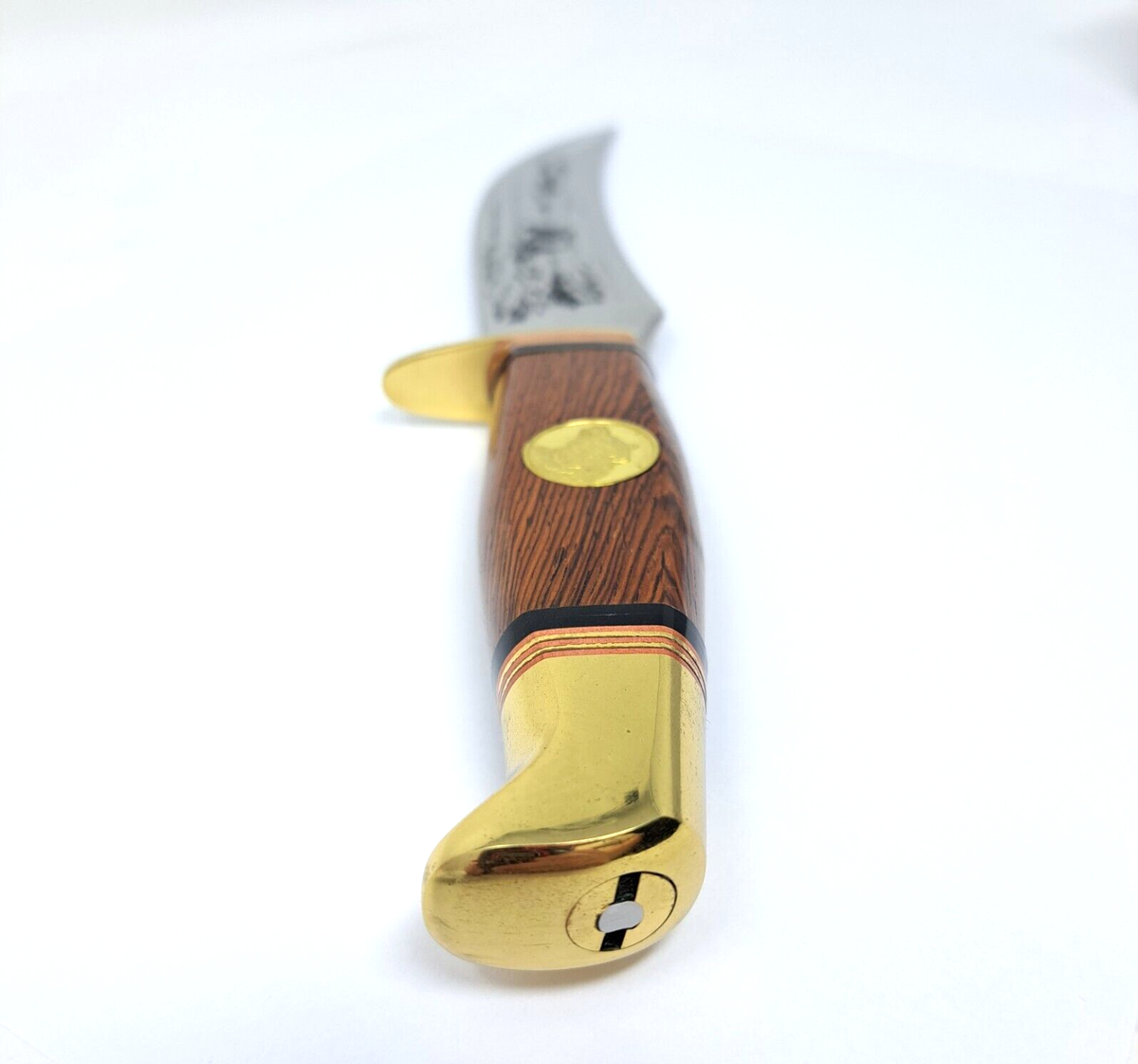 フランクリンミントン　ゾーリンゲン 1989 Franklin Mint Sportsmans Fixed Blade Grizzly Bear Knife