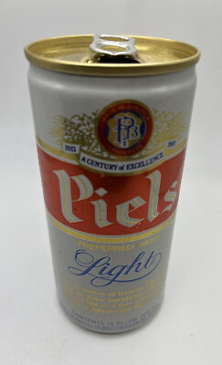 PIELS LIGHT BEER CAN VINTAGE EMPTY