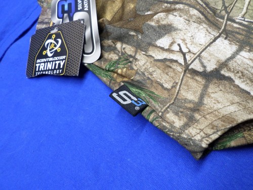 SCENT BLOCKER S3 Trinity Realtree Camo Face Mask Gaiter Balaclava Lightweight - Picture 2 of 6