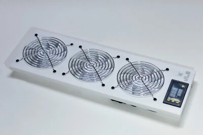 JLS SYSTEMS Lüfter für Wechselrichter f. Huawei SUN2000, SMA , Deye etc mit Temperaturregler