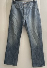 Denizen Levis 218 Straight Fit Denim Jeans Blue Wash youth boys 14