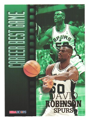 1996-97 NBA HOOPS Career Best Game San Antonio Spurs David Robinson