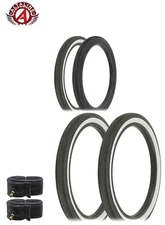 ALTALINE BICYCLE SLICK/SMOOTH TREAD MUSCLE S-2 TIRE 20 x 2.125 W/TUBES.