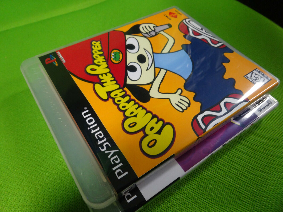 Parappa The Rapper - Sony PlayStation 1 PSX PS1 - Empty Custom Case -  Custom Game Case