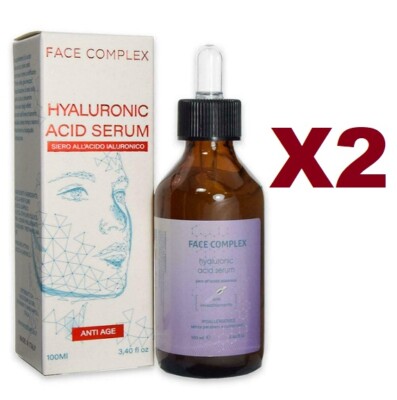 2 HYALURONSÄURE SERUM ANTI-AGING FACE COMPLEX GESICHT UND LIPPEN