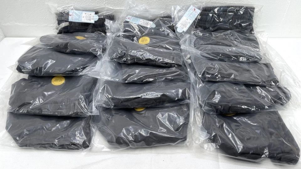 Lot of 12 Kids XL 25.5" - 32 in waist gym Shorts color fade pocket 4.5" inseam - Image 2 of 4