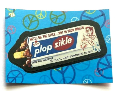 2008 TOPPS WACKY PACKAGES PLOP SIKLE CARD 24 FLASHBACK SERIES 1