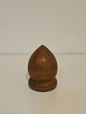 4 Acorn WOOD FINIALS 1.5" X 2.75"-