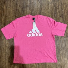 Adidas Womens Medium Pink T-Shirt NWT 40