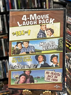 Laugh Pack: The Egg and I / Ma and Pa Kettle / Ma and Pa Kettle Go to Town NEW!