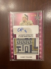 2020 Leaf Army All-American CASEY FILKINS 11/20 Auto STANFORD