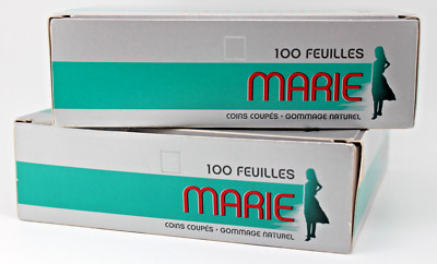 2 Boxen Marie Zigarettenpapier/-Blättchen/-Papers/Neu 2x50x100 Blatt-Packung*NEU