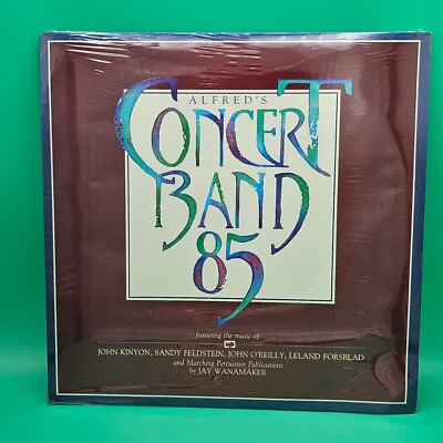 Alfred's Concert Band 85 1985 Alfred Publishing BRAND NEW SEALED Vinyl Record LP