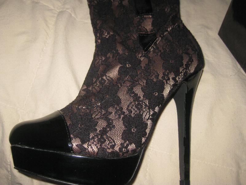 NIB Womens COLIN STUART Black Lace Patent Leather Thigh Thigh Thigh High Platform BOOTS Sz 9 33f97e NIB Womens COLIN STUART Black Lace Patent Leather Thigh Thigh Thigh High Platform BOOTS Sz 9 33f97e
