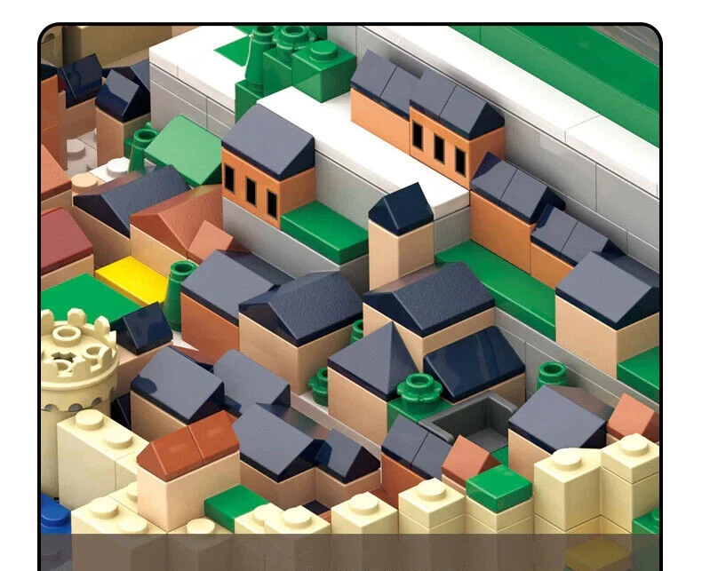 WANGE 6233 France Saint Michel's Mount Building Block Set Kid Toys DIY - Image 3 of 4