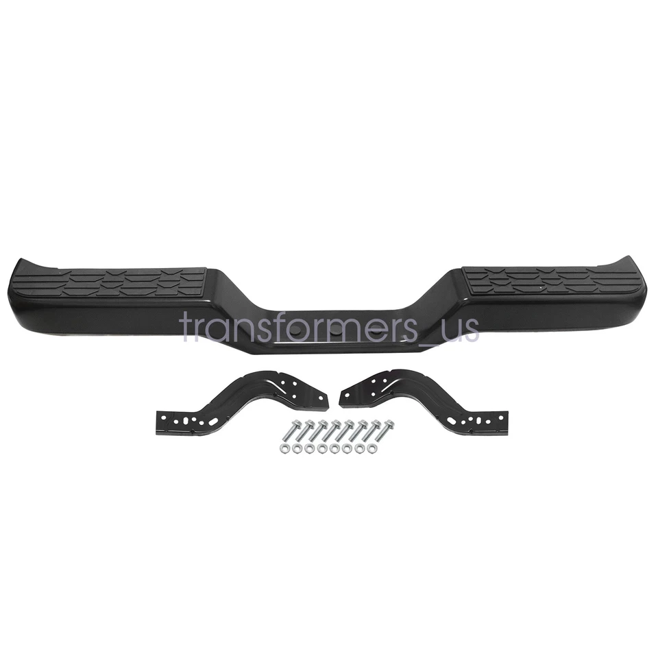 Conjunto de parachoques trasero negro para camioneta Toyota 1989 1990 1991-1995 TO1102222 Foto 2 de 4