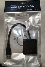 USB 3.0 To VGA External Adapter Converter Cable