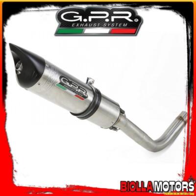 TERMINALE GPR TRIUMPH DAYTONA 675 675CC 2009-2012 OMOLOGATO/APPROVED CON KAT TIB