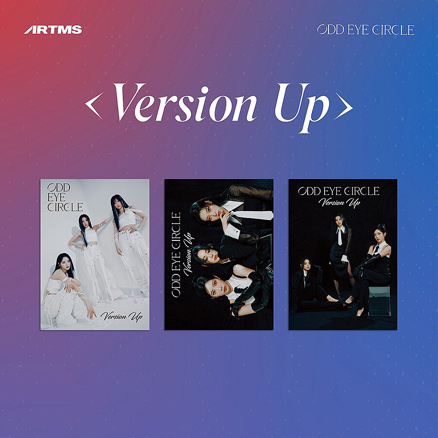 ODD EYE CIRCLE VERSION UP Mini Album CD+Photo Book+Objekt+Sticker+