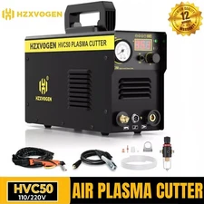 1-15mm Air Plasma Cutter 50Amp IGBT HF Contact Touch Arc Cutting Machine