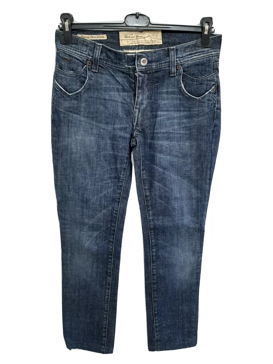 jacob Cohen jeans donna woman blu blue tg 42 elasticizzato size 28