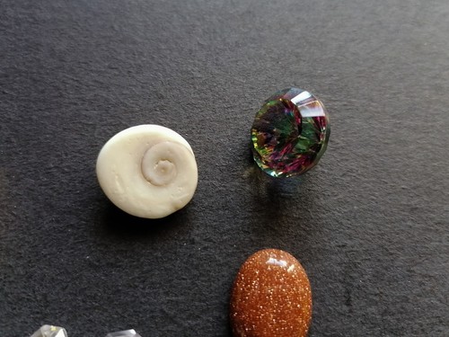 Edelstein Mineralien Set Gelber Opal | Mystik Topaz | Turmalin | Rosenquarz etc. - Bild 4 von 20