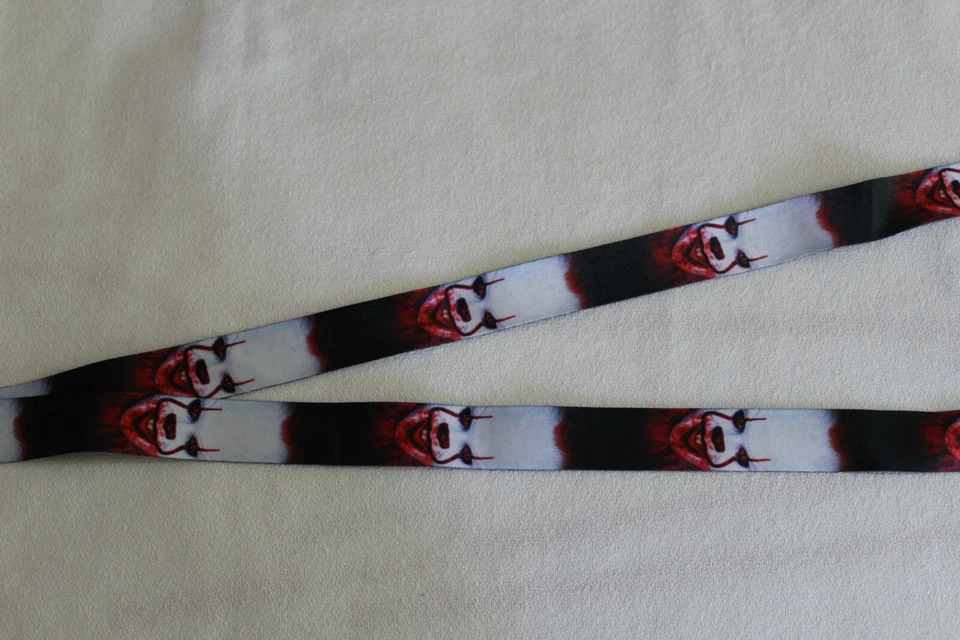New Stephen King IT Scary Killer Clown What Are You Afraid Of? ID Holder Lanyard - Image 3 of 4