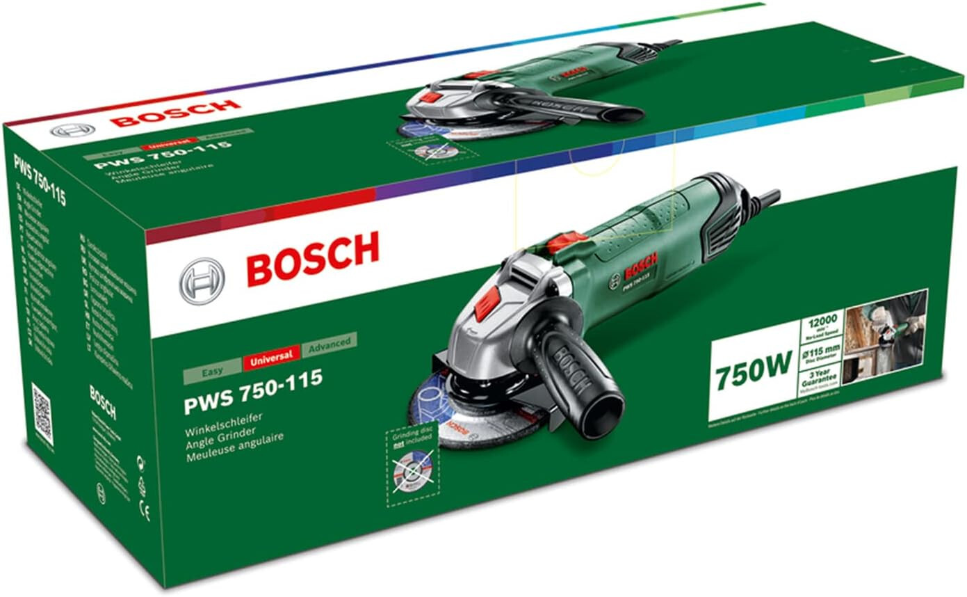 BOSCH - SMERIGLIATRICE ANGOLARE 'PWS 700-115'  700 W