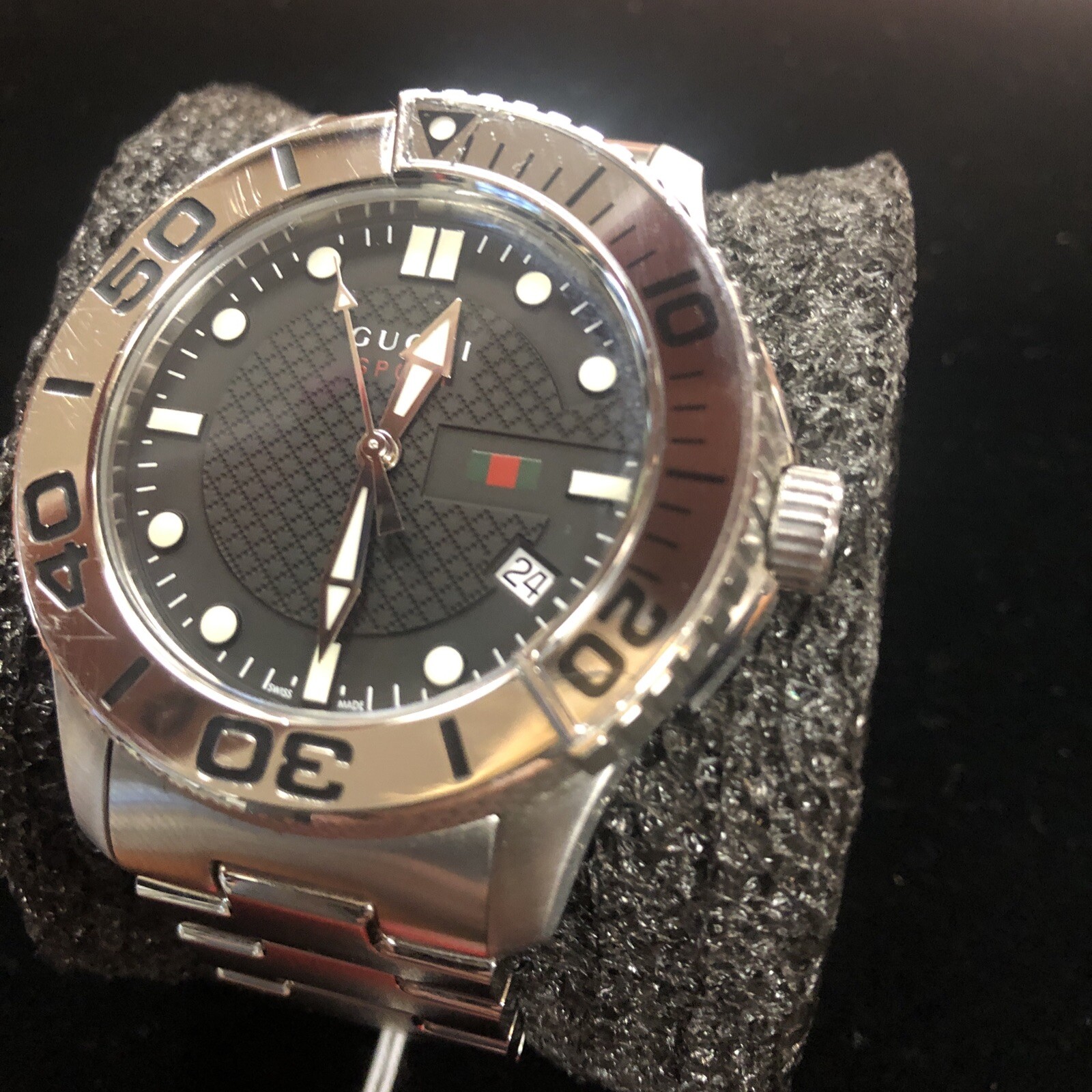 GUCCI Men's G-Timeless 44mm Stainless 
