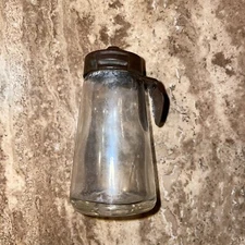 Antique Kwik Stik Glass Glue Bottle wCopper Top 2 3/4" Patent July 1915 - 1919